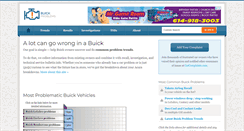 Desktop Screenshot of buickproblems.com